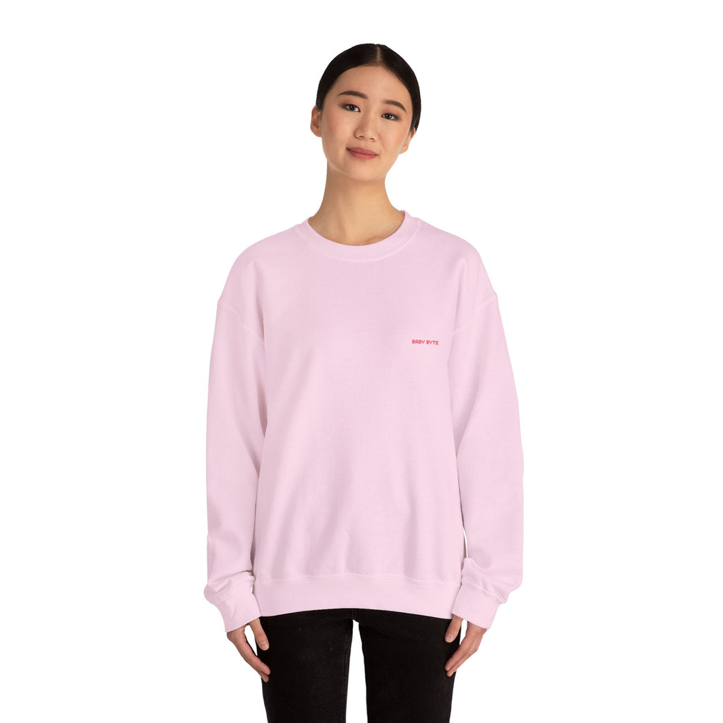 Error 404 Feelings Not Found Crewneck Sweatshirt - Baby Byte