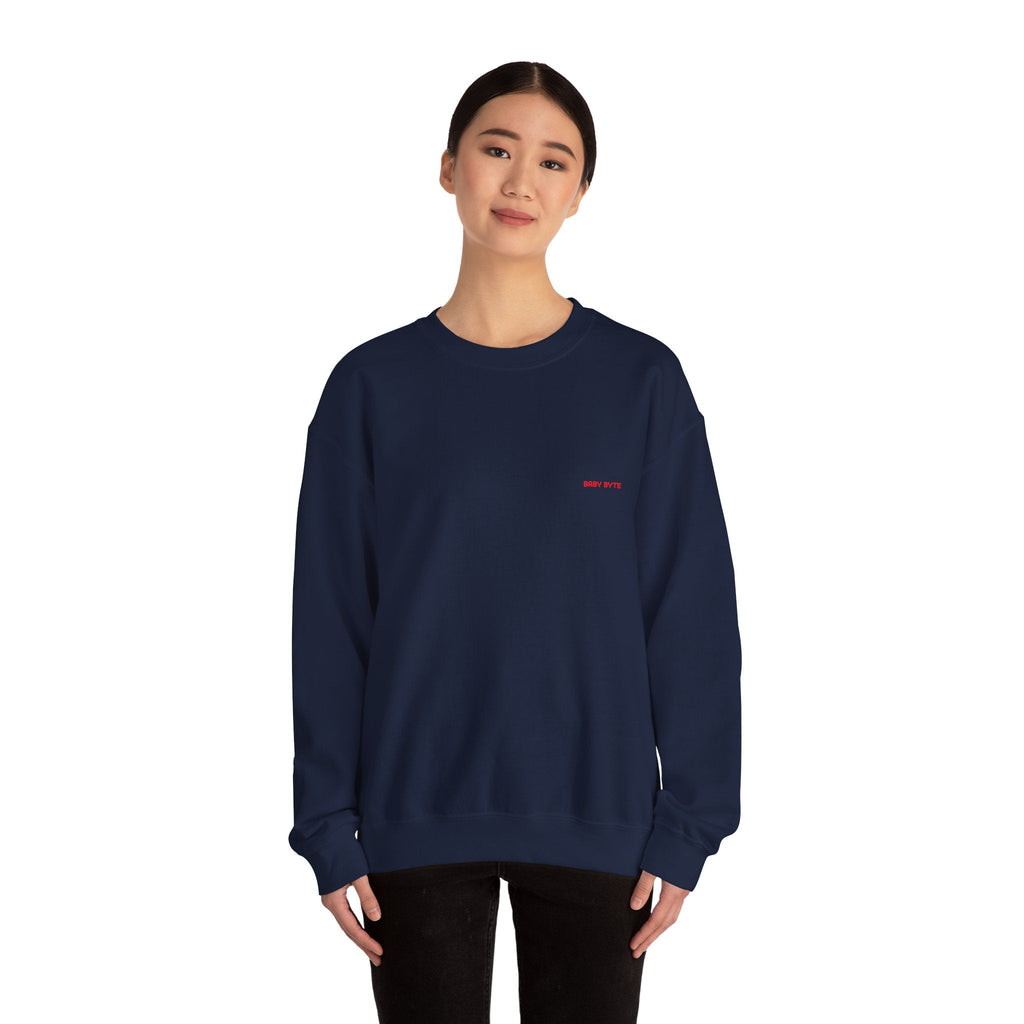 Error 404 Feelings Not Found Crewneck Sweatshirt - Baby Byte