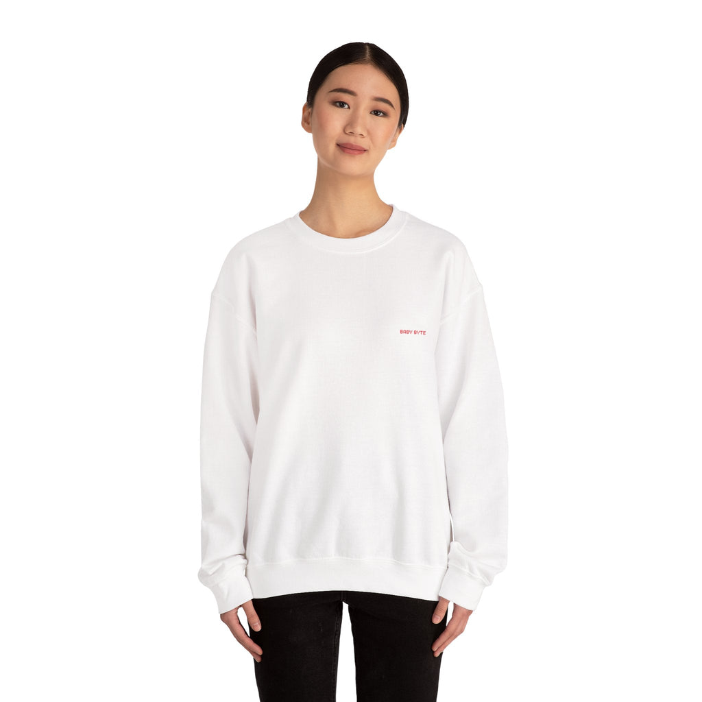 Error 404 Feelings Not Found Crewneck Sweatshirt - Baby Byte