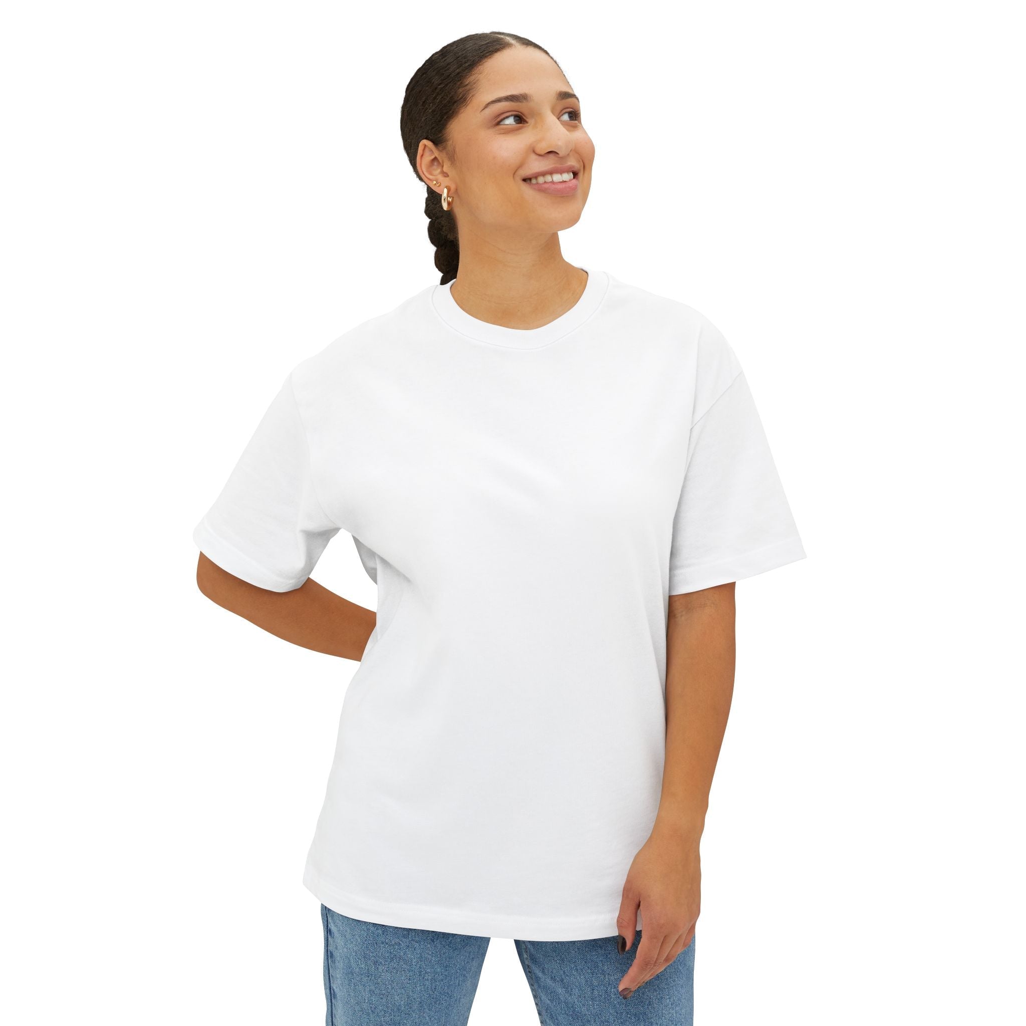 Fit enough to fck & fight Unisex Oversized Tee - Baby Byte