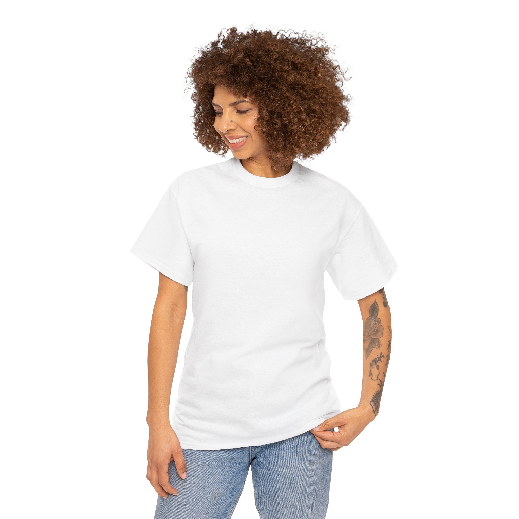 Graphic Tee — "I’ll Be Fine in Hell, My Crush Is There" Back Print - Baby Byte
