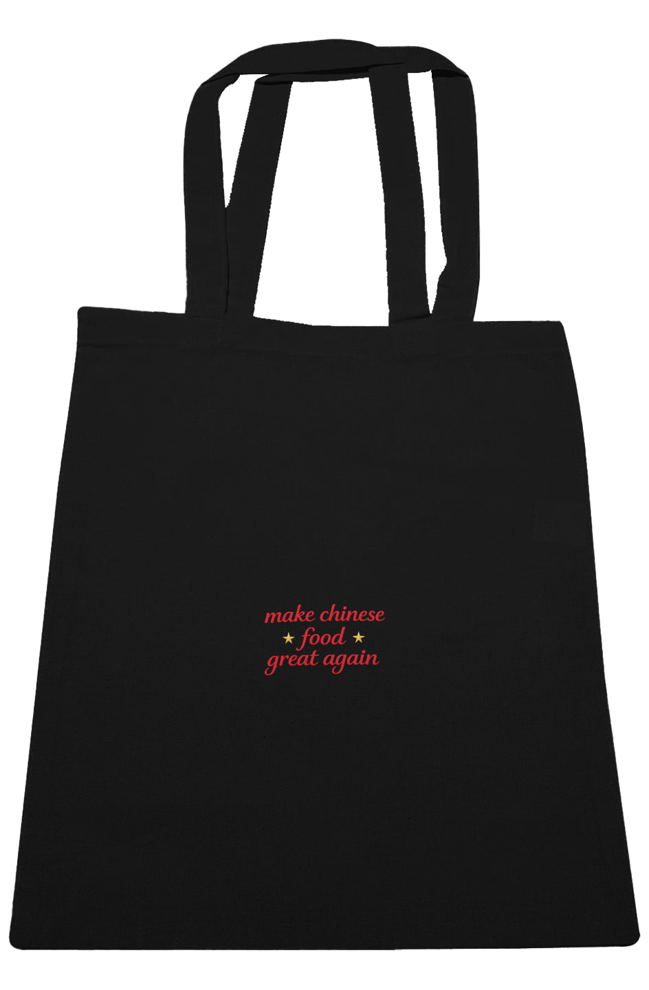 Make Chinese Food Great Again Large Canvas Tote - Baby Byte