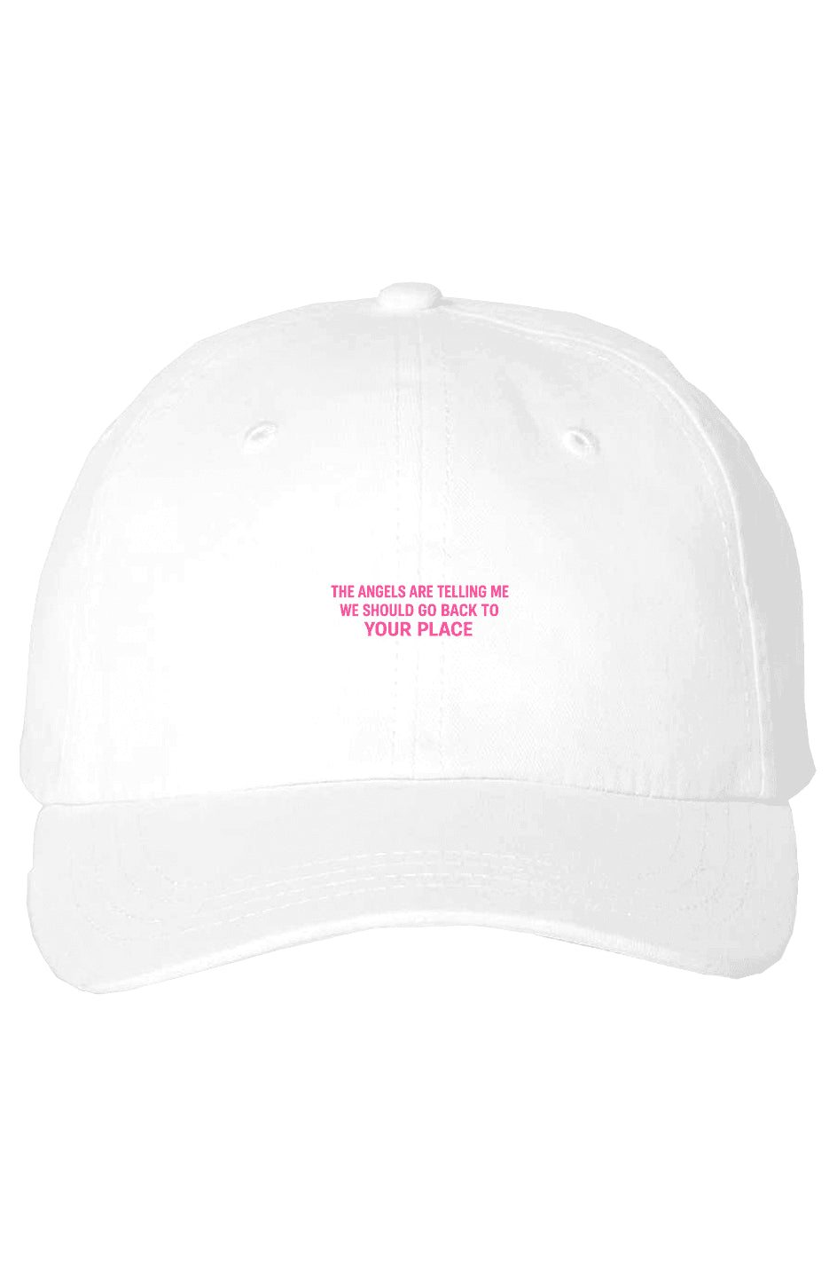 The Angels Are Telling Me We Should Go Back to Your Place Cap - Baby Byte