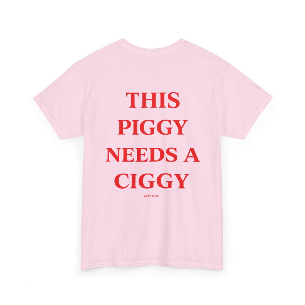 This Piggy Needs a Ciggy Tee - Baby Byte